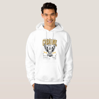 White Creatine Hoodie Sweatshirt
