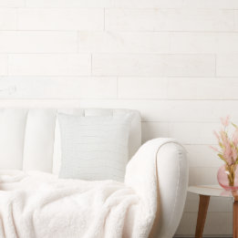 White Crocodile Skin Print Cushion