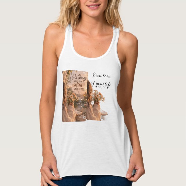 White crop tank  (Front)