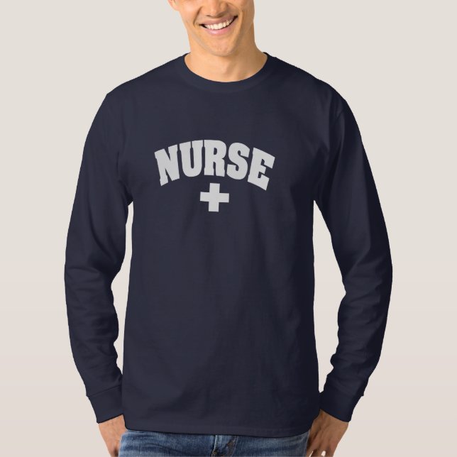 White cross and stethoscope T-Shirt (Front)