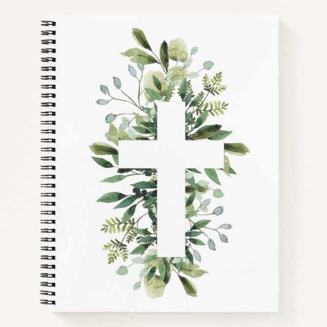 White Cross / Tetelestai  Notebook (Front)