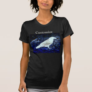 White crow design  T-Shirt