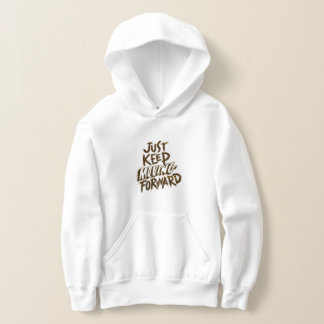 White Customised Hoodie with Pockets