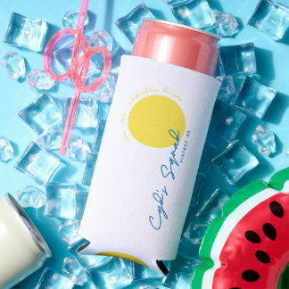 White Cyd's Squad Slim Can Cooler