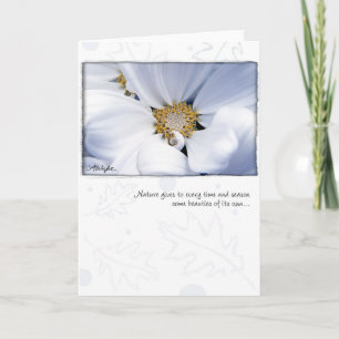 White Dahlia by Anna Wight Card