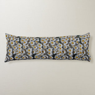 White Daisies Body Cushion