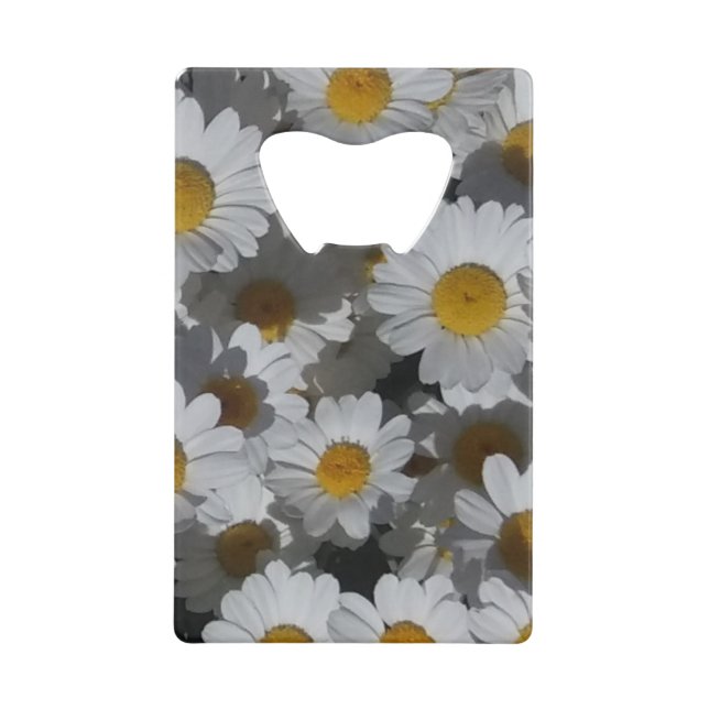 White Daisies Bottle Opener (Front)