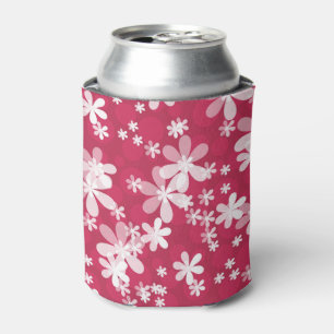 White daisies can cooler