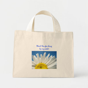 White Daisies Flowers Tote Bag gifts Thank You!