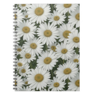 White Daisies Notebook