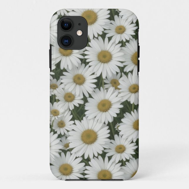 White Daisies Phone Case (Back)