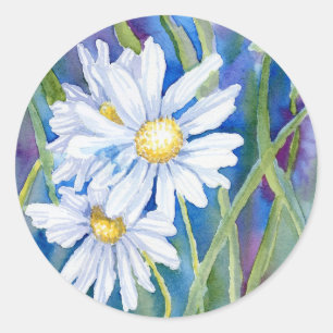 "White Daisies" Sticker