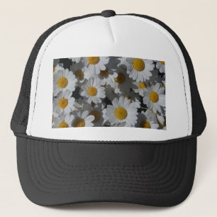 White Daisies  Trucker Hat