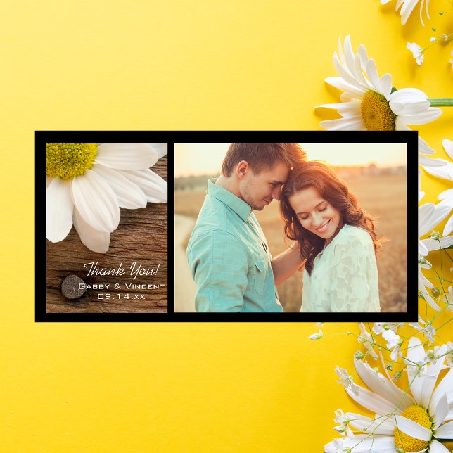 White Daisy and Barn Wood Country Thank You (Creator Uploaded)