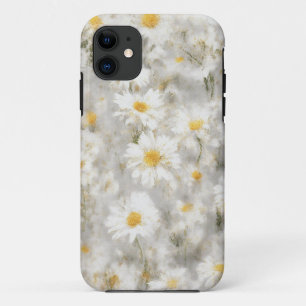 White Daisy Blossom Mobile Case