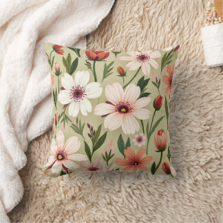  white daisy cushion