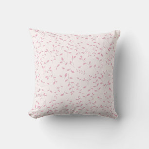 White Daisy Floral Seamless Pattern on Pastel Yell Cushion