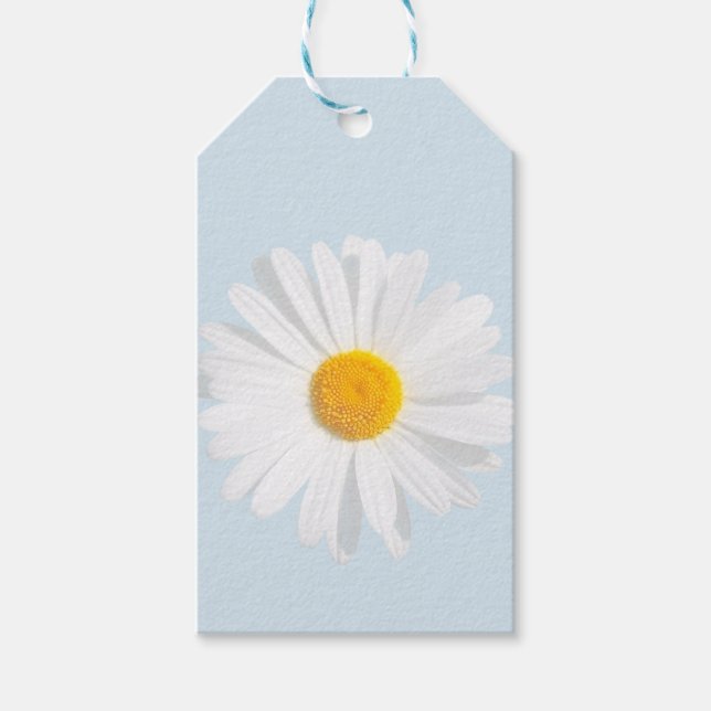 white daisy gift tags (Front)