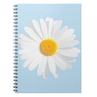 white daisy notebook