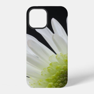 White Daisy on Black iPhone 12 Case