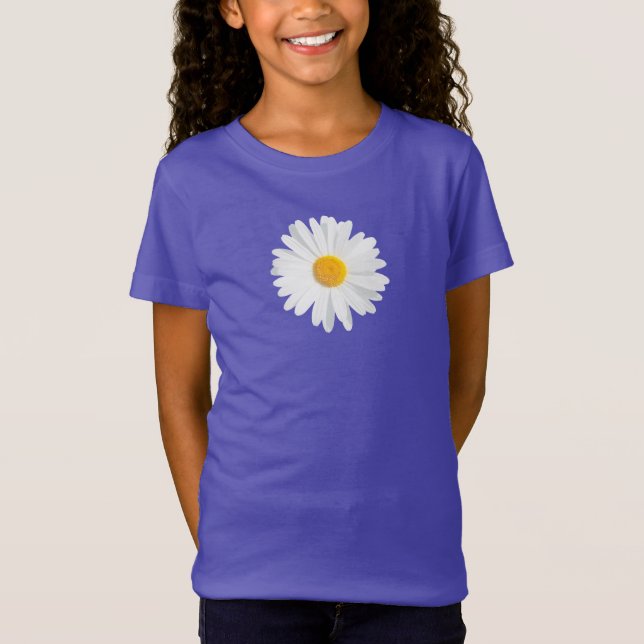 white daisy T-Shirt (Front)