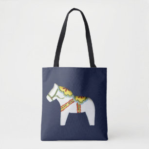 White Dala Horse bag