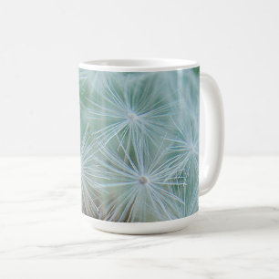 White Dandelion Coffee Mug