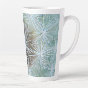 White Dandelion Latte Mug