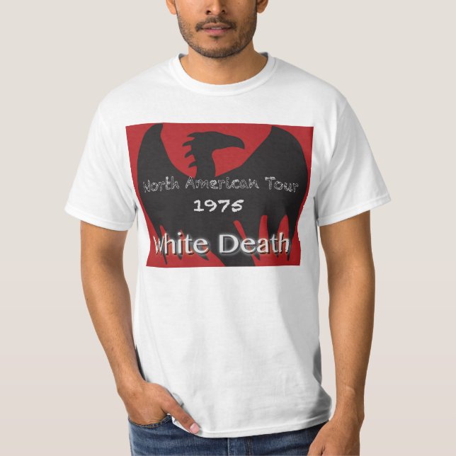 White Death Tour Basic T-Shirt (Front)