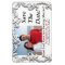 White Decorative Save The Date Or... Photo Magnets