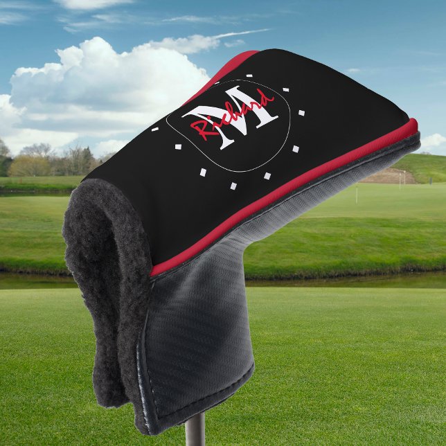 White Diamonds Monogram Putter Cover (Creator Uploaded)