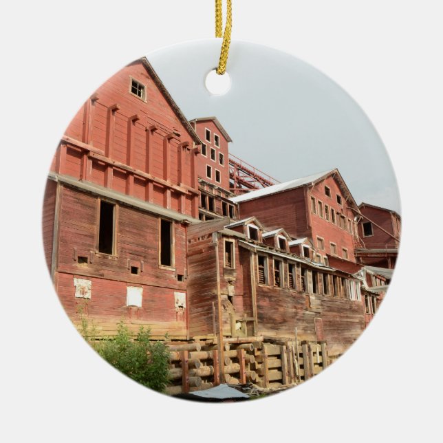 White Doberman Ornament (Front)