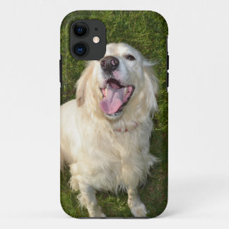 White Dog iPhone 11 Case