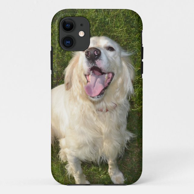 White Dog Case-Mate iPhone Case (Back)