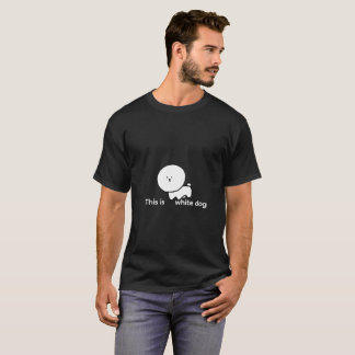 White Dog T-Shirt