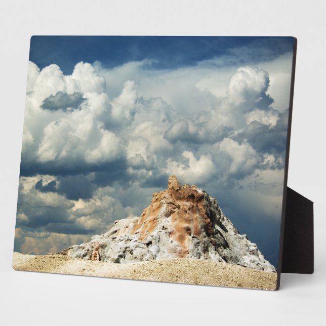 White Dome Plaque (Side)