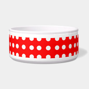 White dots On Red