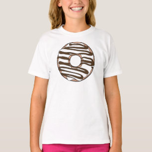 White Doughnut, Doughnut, Chocolate, Icing, Frosti T-Shirt