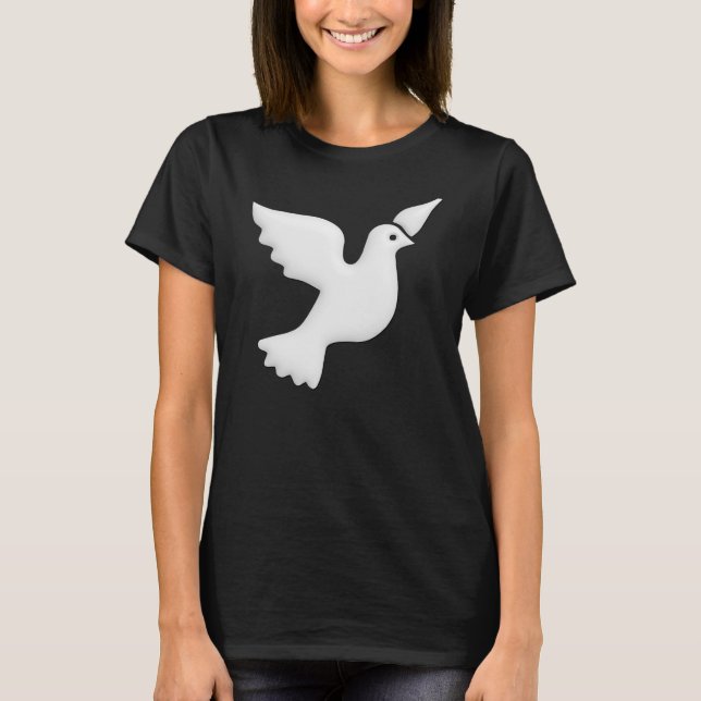 White Dove Belight T-Shirt (Front)