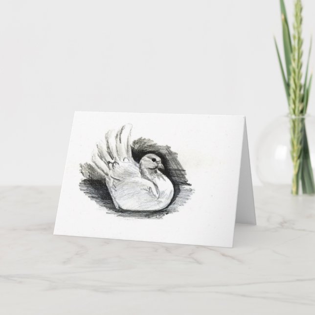 White Dove Card (Front)