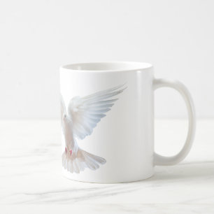 White Dove image Classic White Mug