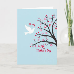 White Dove Mothers Day Card