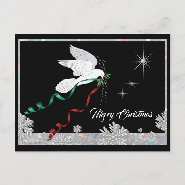 White Dove Postcard (Front)