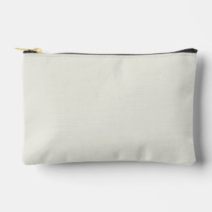 White Dove Solid Colour Accessory Pouch