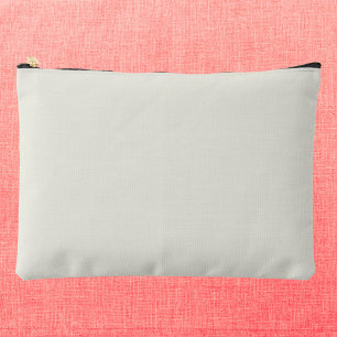 White Dove Solid Colour Accessory Pouch