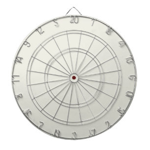 White Dove Solid Colour Dartboard