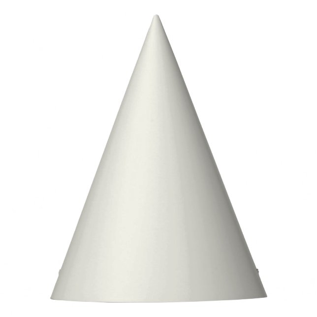 White Dove Solid Colour Party Hat (Front)