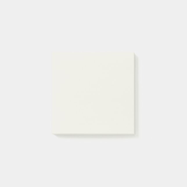 White Dove Solid Colour Post-it Notes (Front)