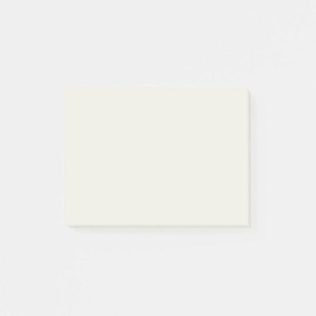 White Dove Solid Colour Post-it Notes (Front)