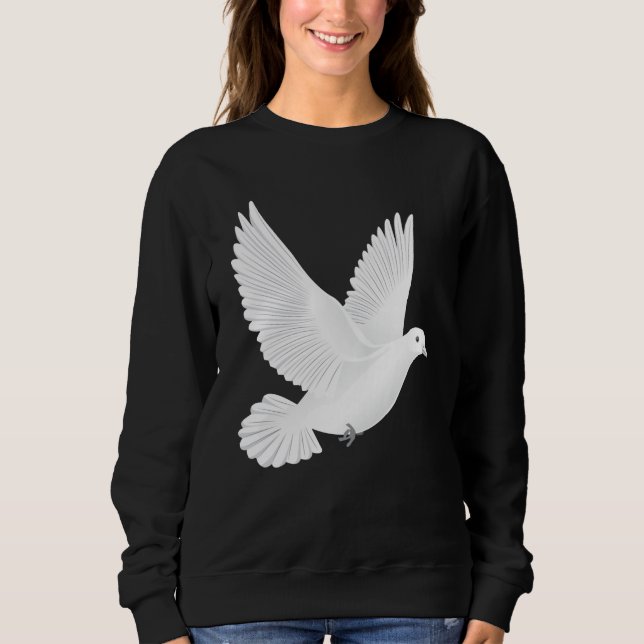 White dove sweatshirt (Front)
